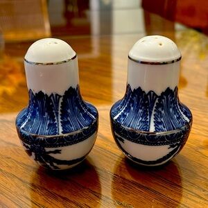 BOMBAY COMPANY Asian Garden Vintage  Salt and Pepper Shaker.
